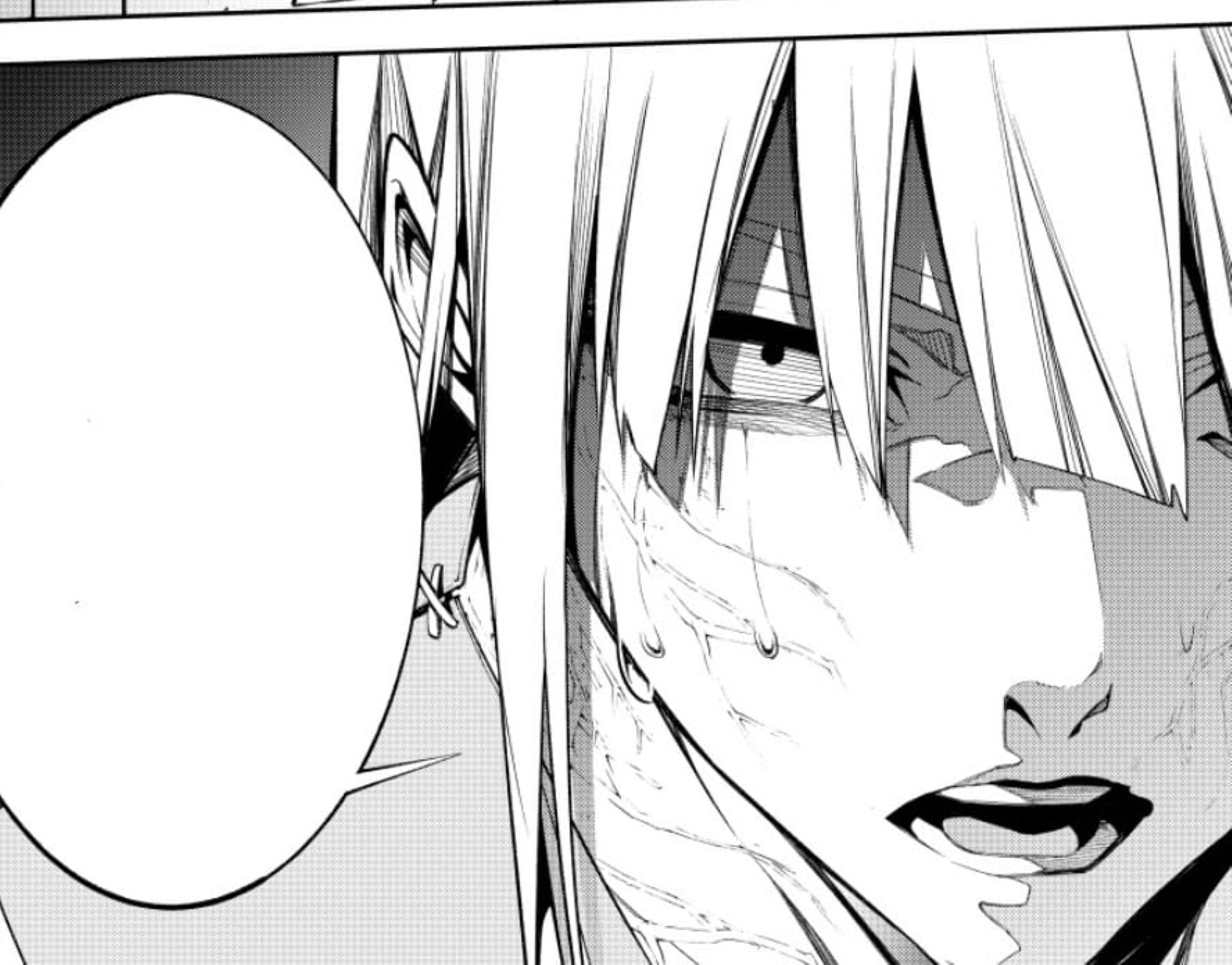 Emma, as seen in the chapter (Image via Kodansha)